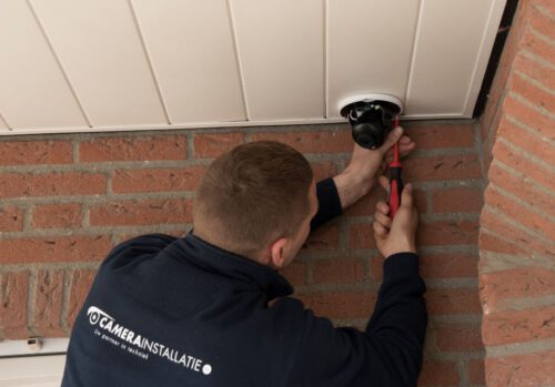 Camerabewaking woning, installatie door eigen monteur